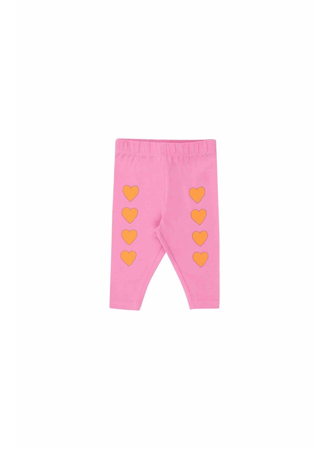 Baby Pant Hearts Pink