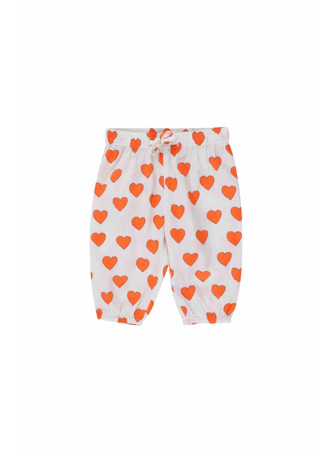 Baby Pant Hearts Offwhite