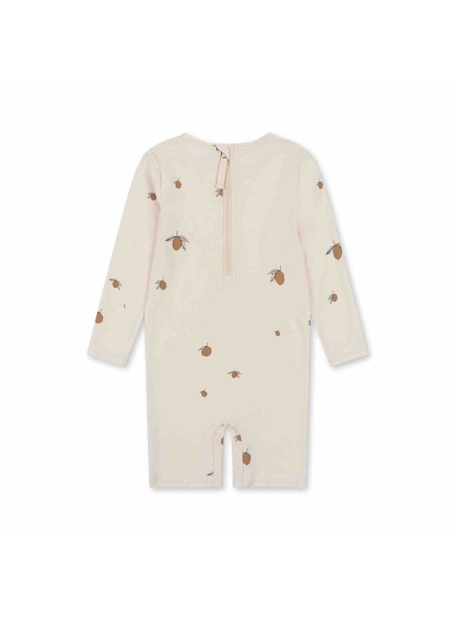 Konges Sløjd Aster Swim Onesie Lemon