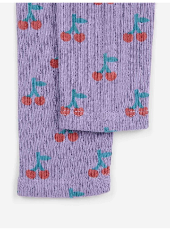 Bobo Choses Leggings Cherry Purple