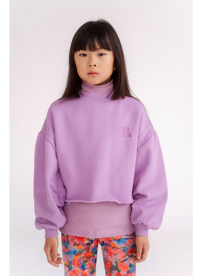 Repose Turtle Neck Orchid Mauve