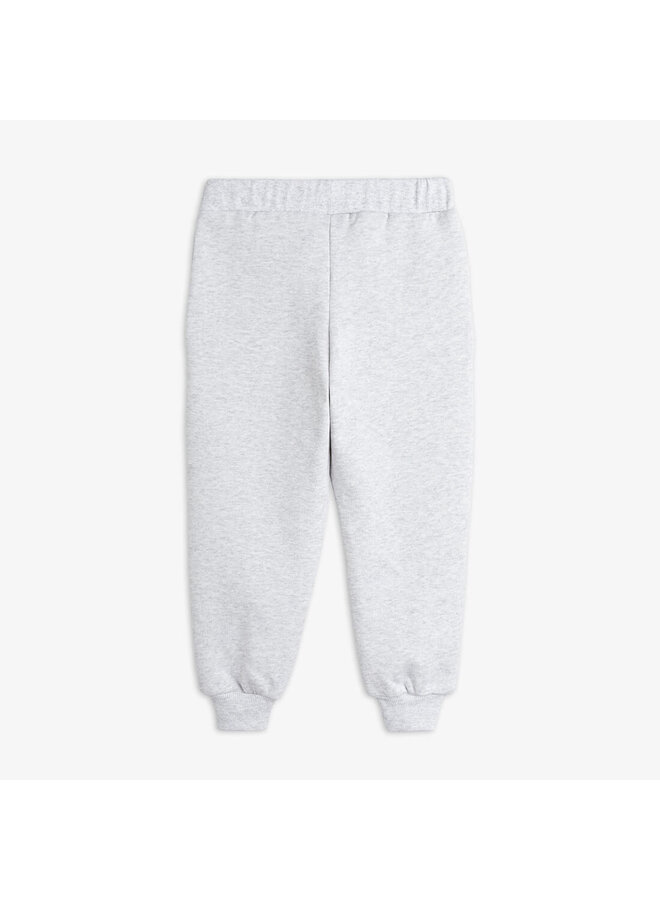 Mini Rodini Sweatpants Dog Emb Grey