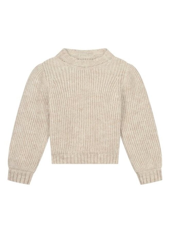 Charlie Petite Hudson Sweater Beige Melange