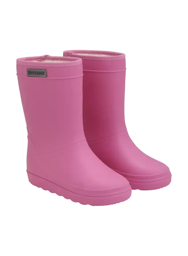 Enfant Thermo Boots Solid - Carmine Rose