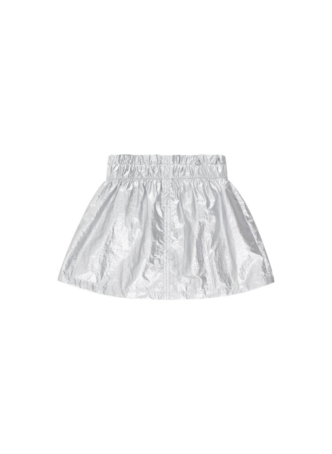Tiny Cottons Metallic Skirt Silver Metallic