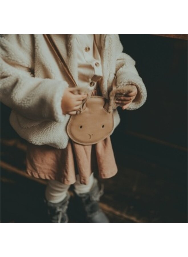 Donsje Britta Special Purse Fluffy Bunny Light Rust Leather
