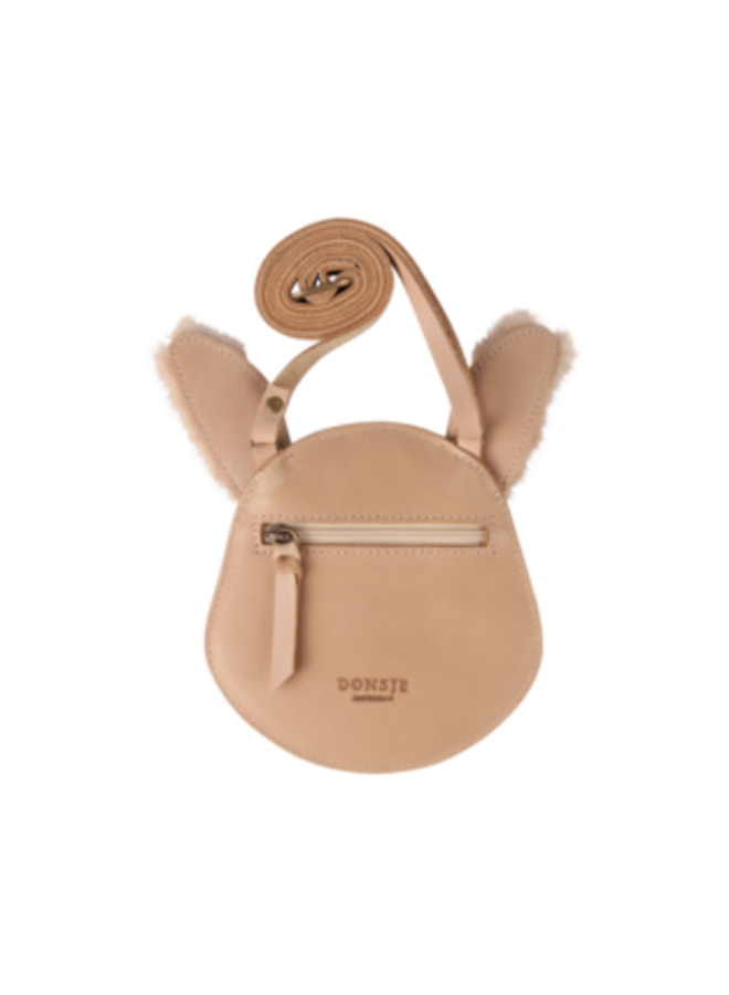 Donsje Britta Special Purse Fluffy Bunny Light Rust Leather