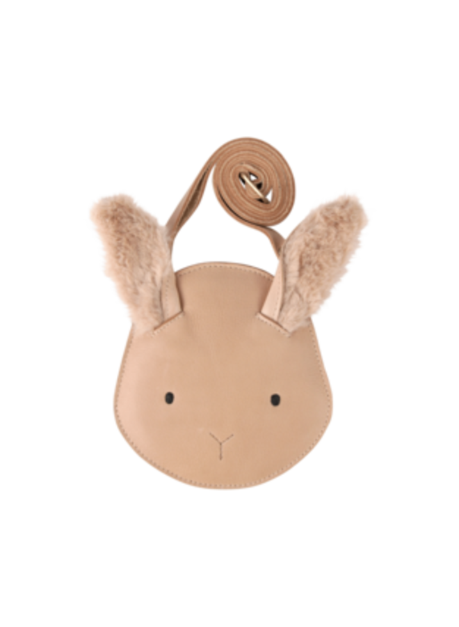 Donsje Britta Special Purse Fluffy Bunny Light Rust Leather