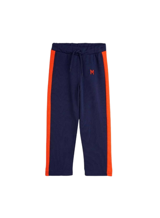 Panel Emb Sweatpants Blue