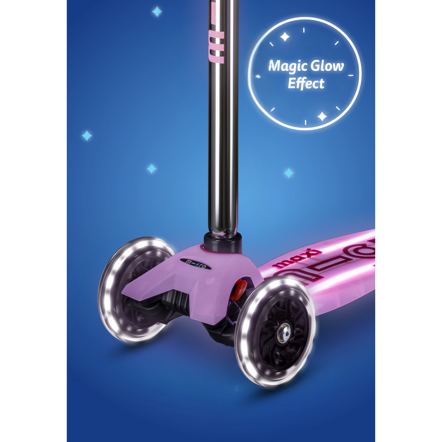 Micro Step Maxi Micro Deluxe Glow LED Lumineus Paars | MiniMarkt Store ...