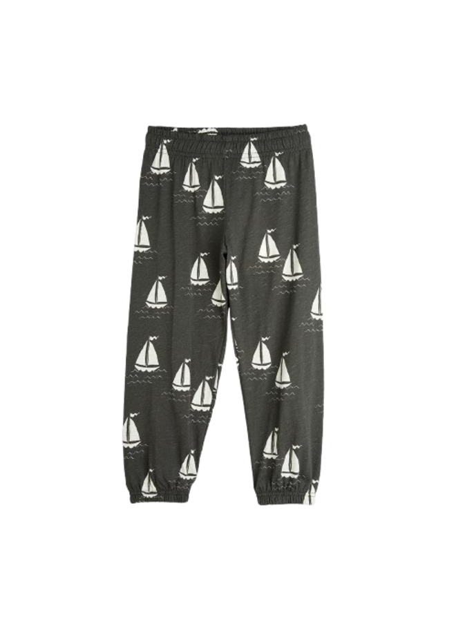 Trousers Sailing Boats Aop Grey