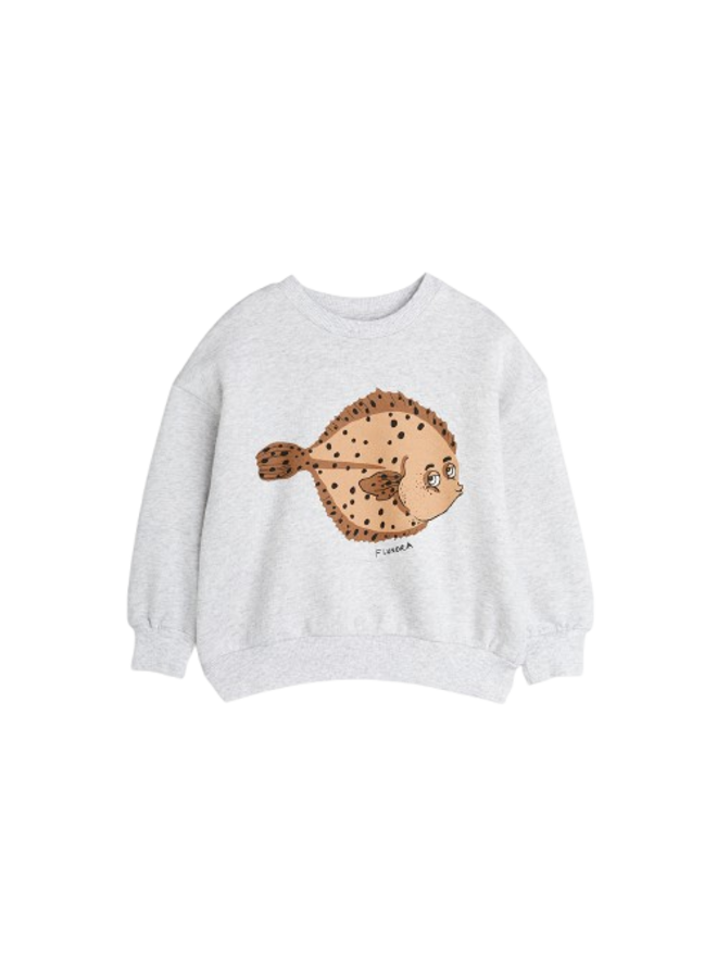 Sweatshirt Flundra Sp Grey Melange