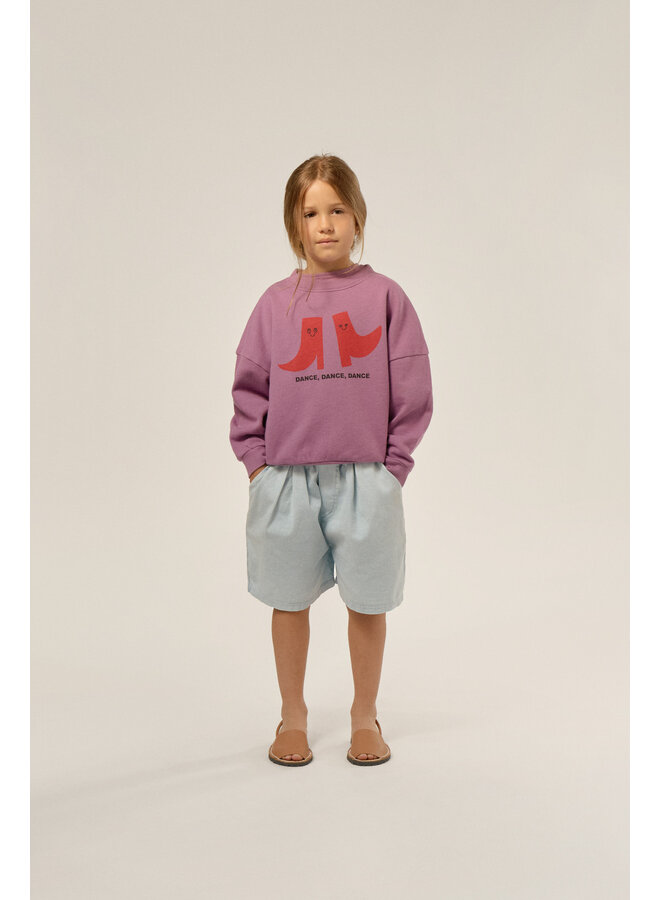 The Campamento Happy Boots Oversized Kids Sweatshirt