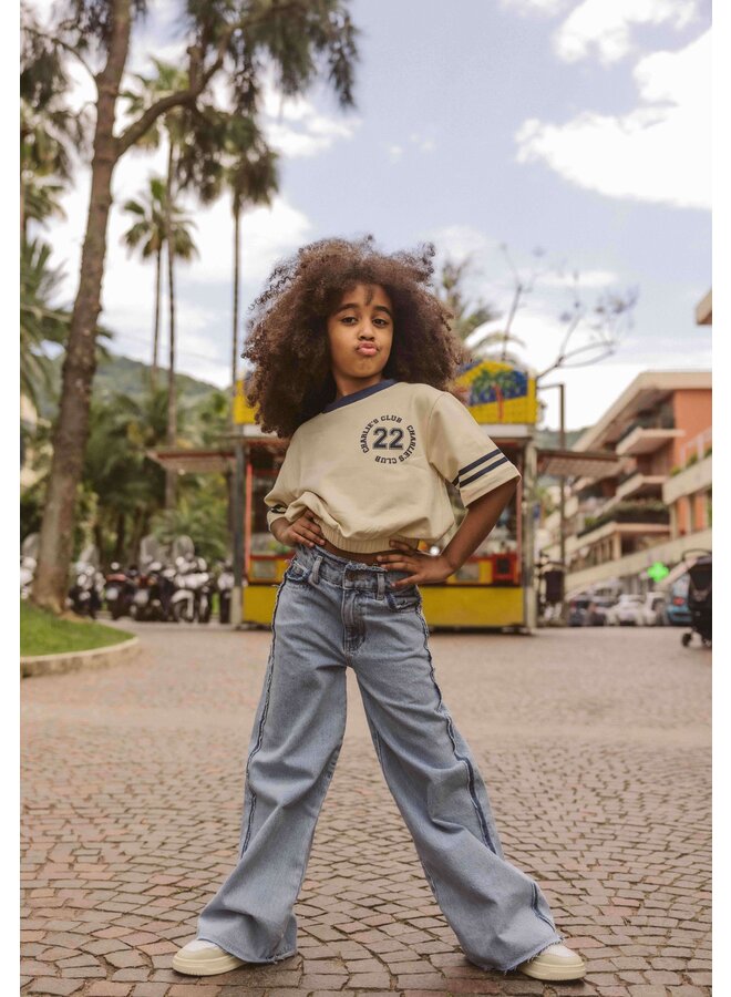 Charlie Petite Jeans Contrast Isae Light Snow Wash