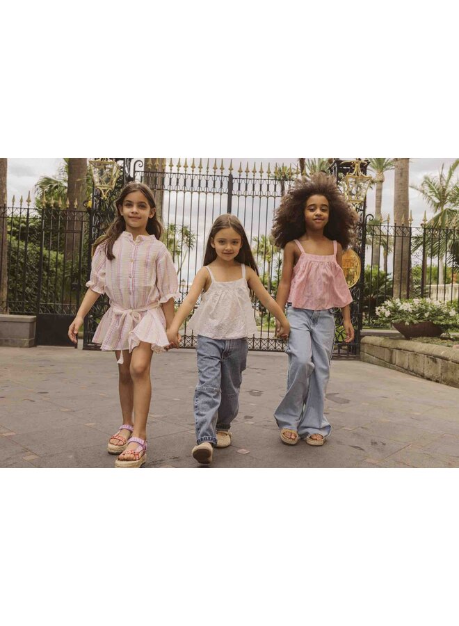 Charlie Petite Jeans Contrast Isae Light Snow Wash