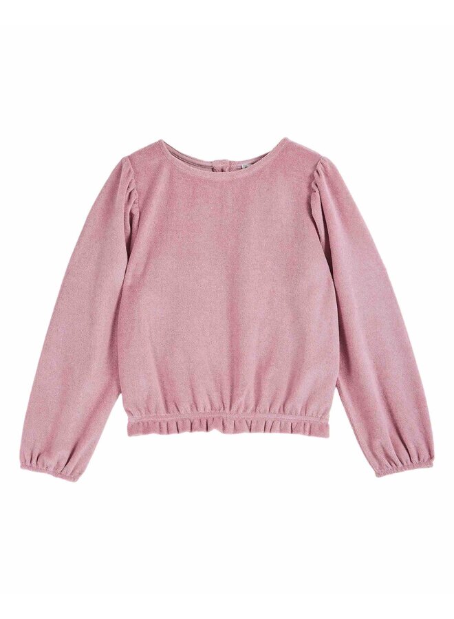 Emile et Ida Sweat Eponge Lilas