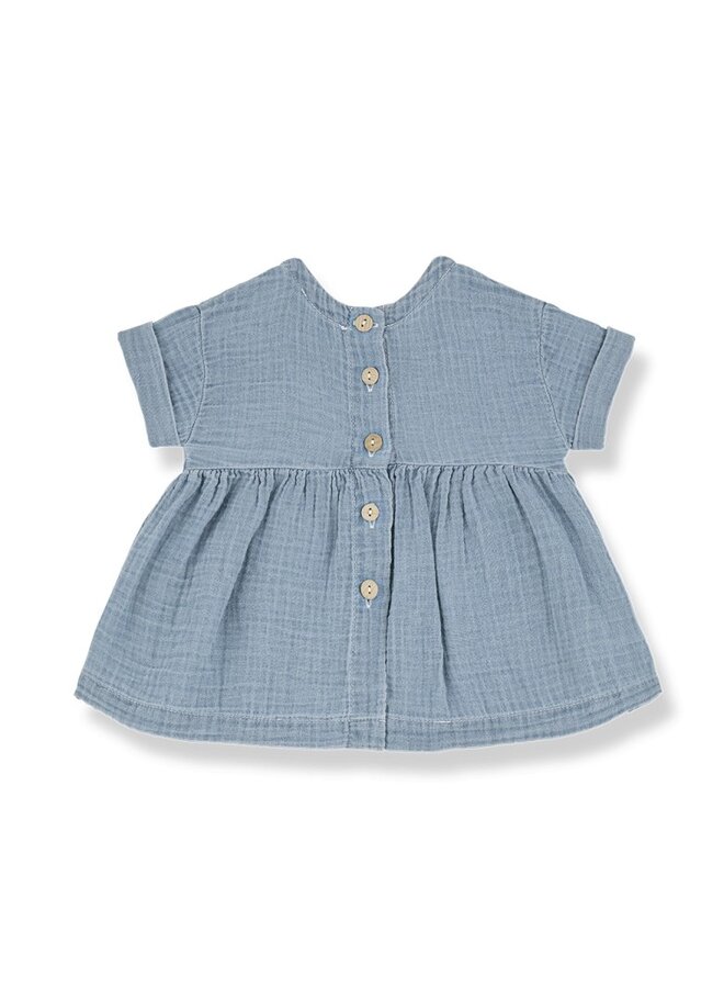 One More in the Family Dress Lavinia Denim