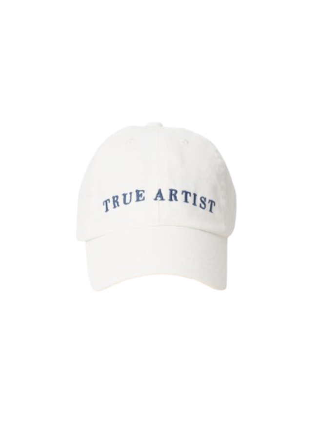 True Artist Cap Ivory White