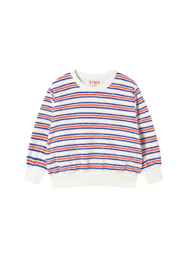 Tiny Cottons Sweatshirt Stripes Multicolor Off White