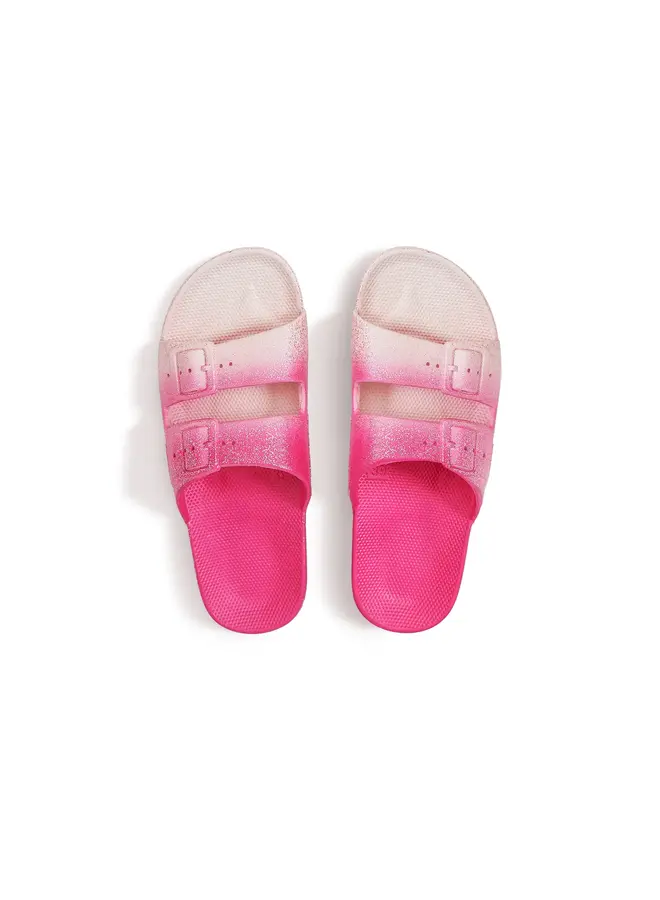Slipper Fuchsia Glitter