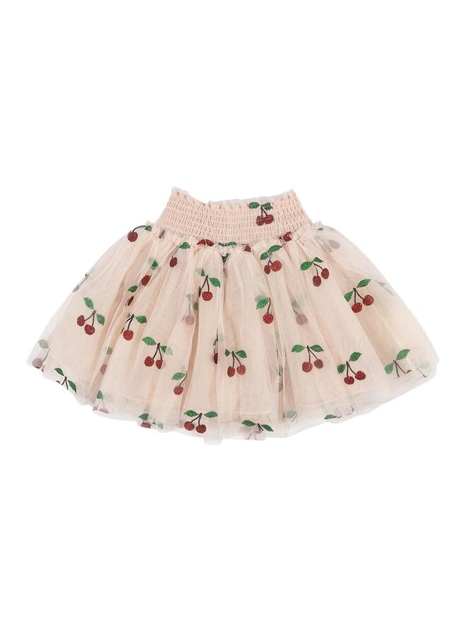 Konges Slojd Tullie Smock Skirt Ma Grande Cerise Glitter
