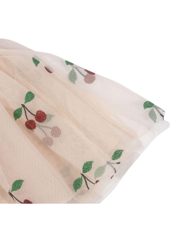 Konges Slojd Tullie Smock Skirt Ma Grande Cerise Glitter