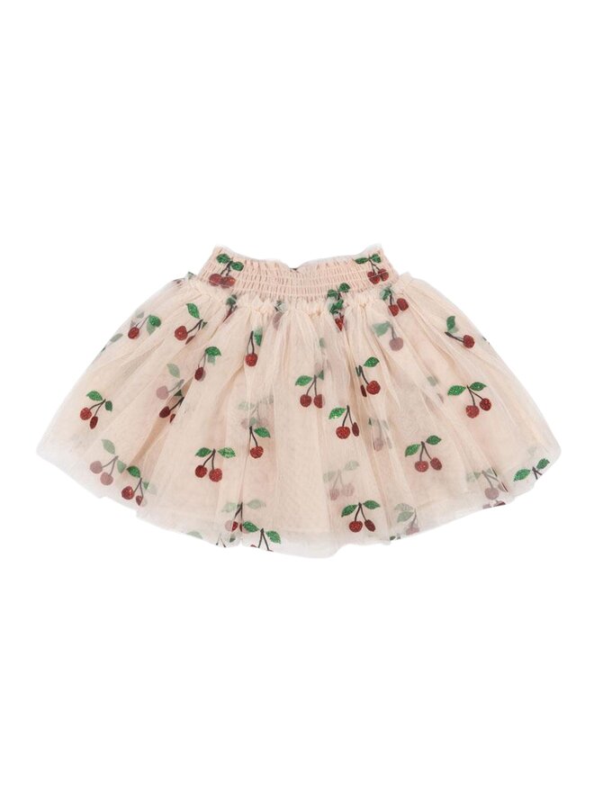 Konges Slojd Tullie Smock Skirt Ma Grande Cerise Glitter