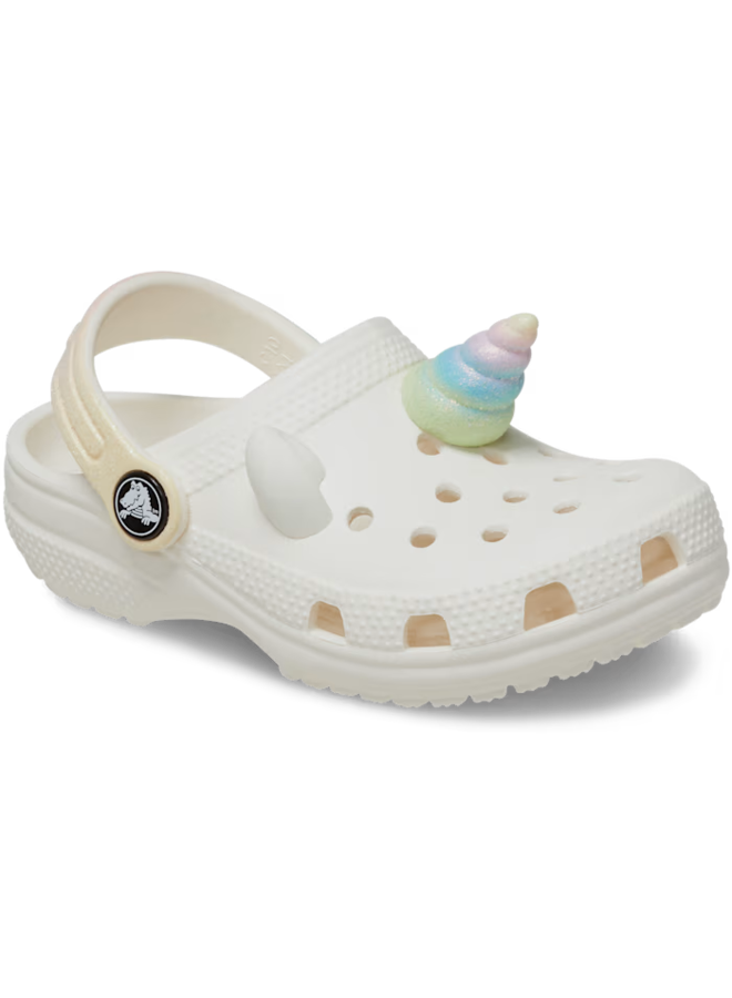 Crocs Classic Clog T - I Am Rainbow Unicorn Chalk