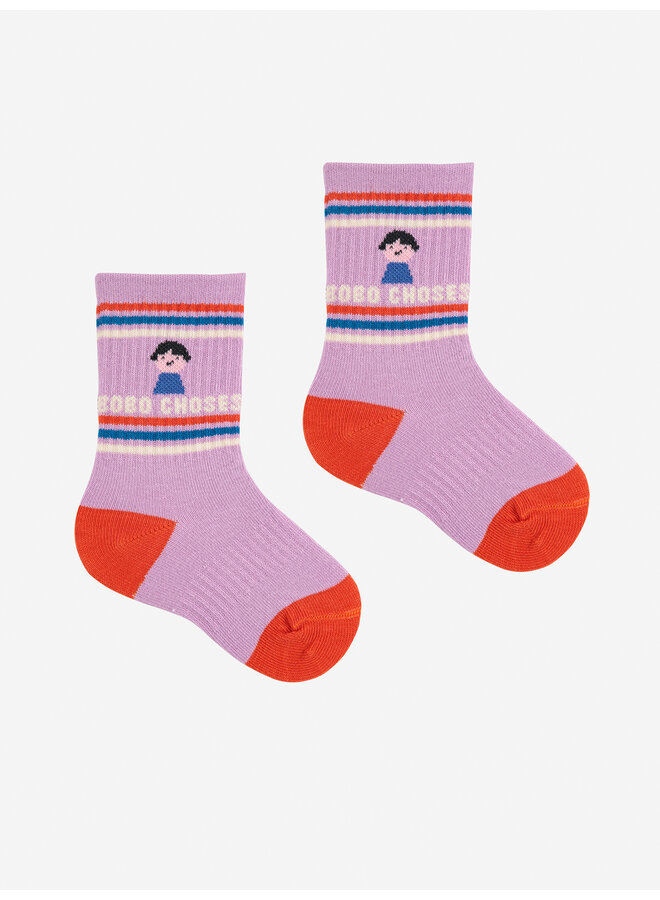 Game Pawns Short Socks