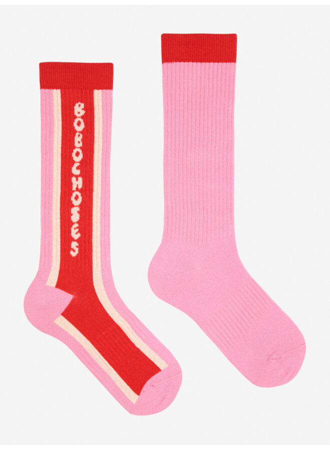 Tic Tac Toe Extra Long Socks