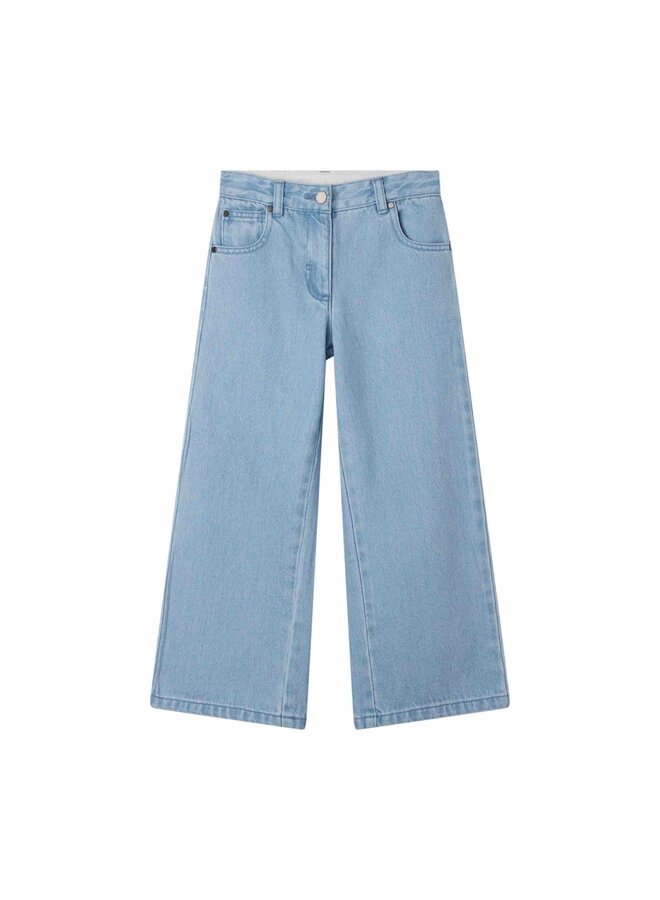 Stella McCartney Kids Trousers Denim Flowers