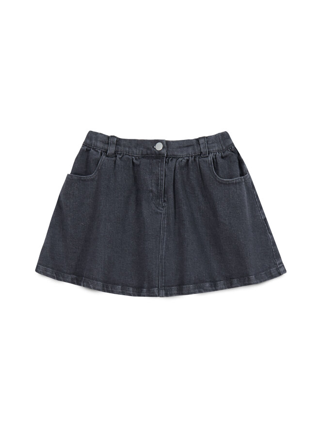 Andrea Denim Skirt Grey