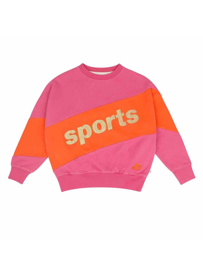Sammy Sports Sweater Fuchsia Pink