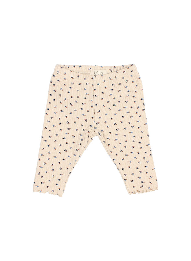 BB Fall Rib Legging Ivory