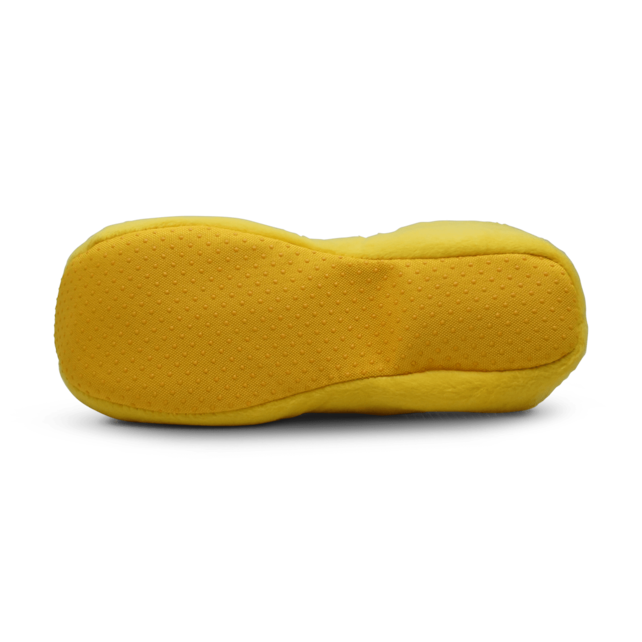 De traditionele gele pantoffel klomp