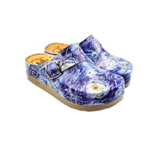 Medische Klompen Starry Night van Gogh - comfortabel voetbed