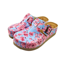 Japanese spring blossom clogs - plastic sole and medical footbed - by Dina