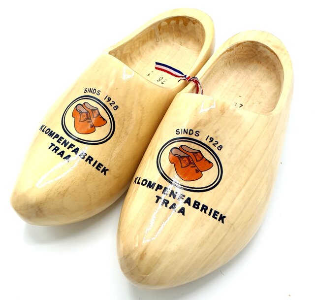 Wooden Clogs with Your Own Logo, Photo or Text