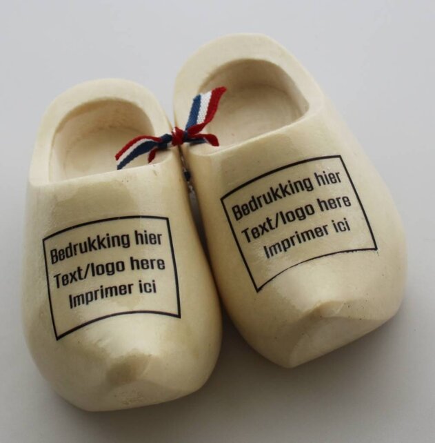 Souvenirpaartje 14cm met uw bedrukking