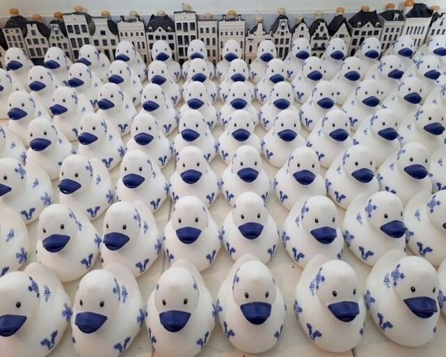 Duck Delftblue 8cm Duck Delftblue 8cm