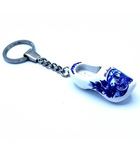 Woodenshoe keyhanger 1 shoe Delftblue