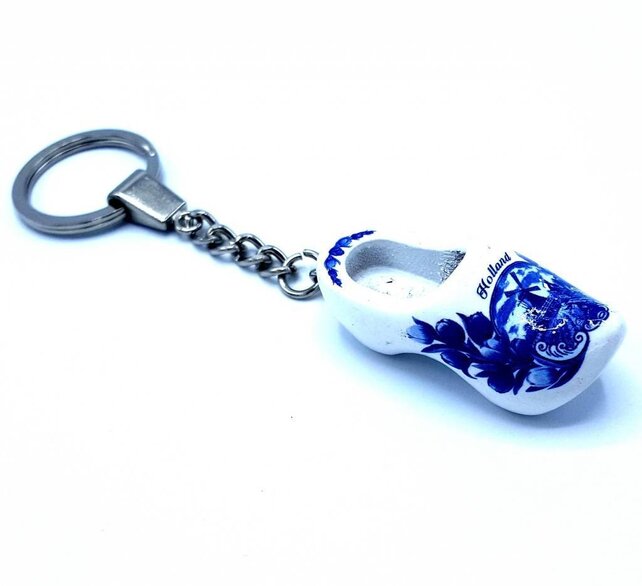 Woodenshoe keyhanger 1 shoe Delftblue