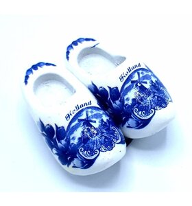 klompmagneet 4cm delftblue