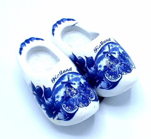 klompmagneet 4cm delftblue