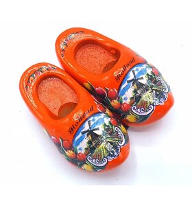 klompmagneet 4cm Oranje