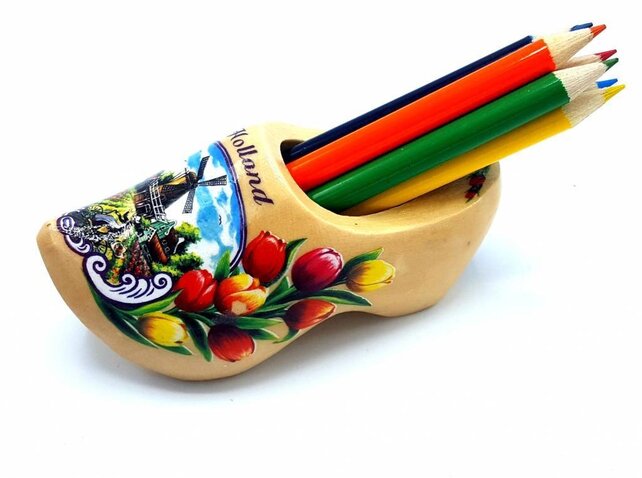 Potloodklompje met 6 potloden Blank