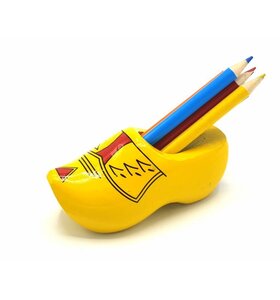 Pencil clog with 6 pencils Farmer yellow