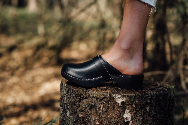 Swedish clogs black - unisex - Swedish clogs black - unisex -