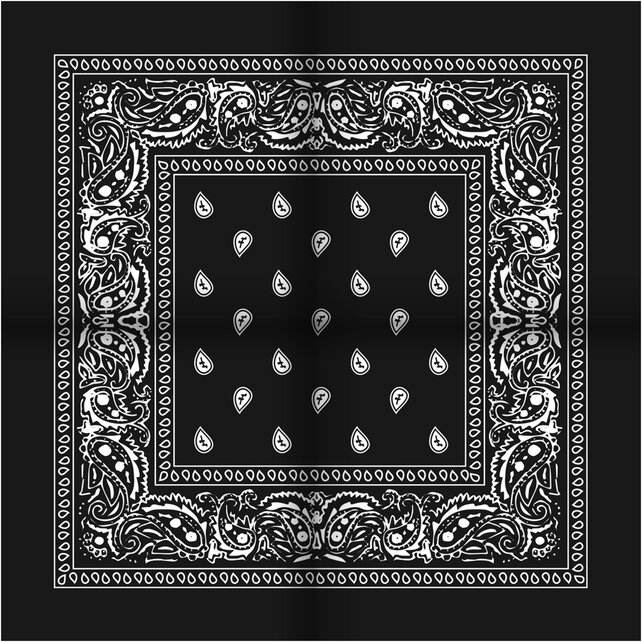 boerenzakdoek (Kies uit rood, blauw, oranje of zwart)