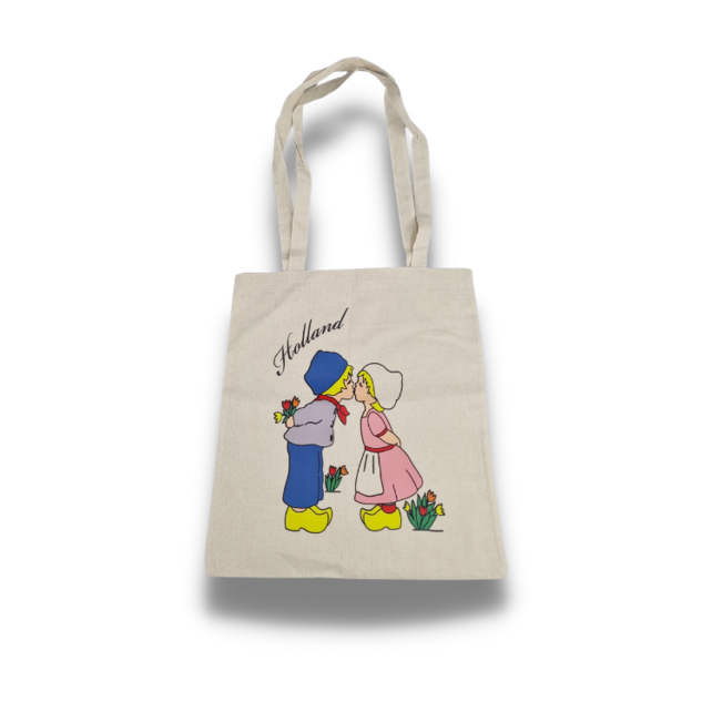 canvas tas Holland kuspaar -  40*30cm canvas tas Holland kuspaar -  40*30cm
